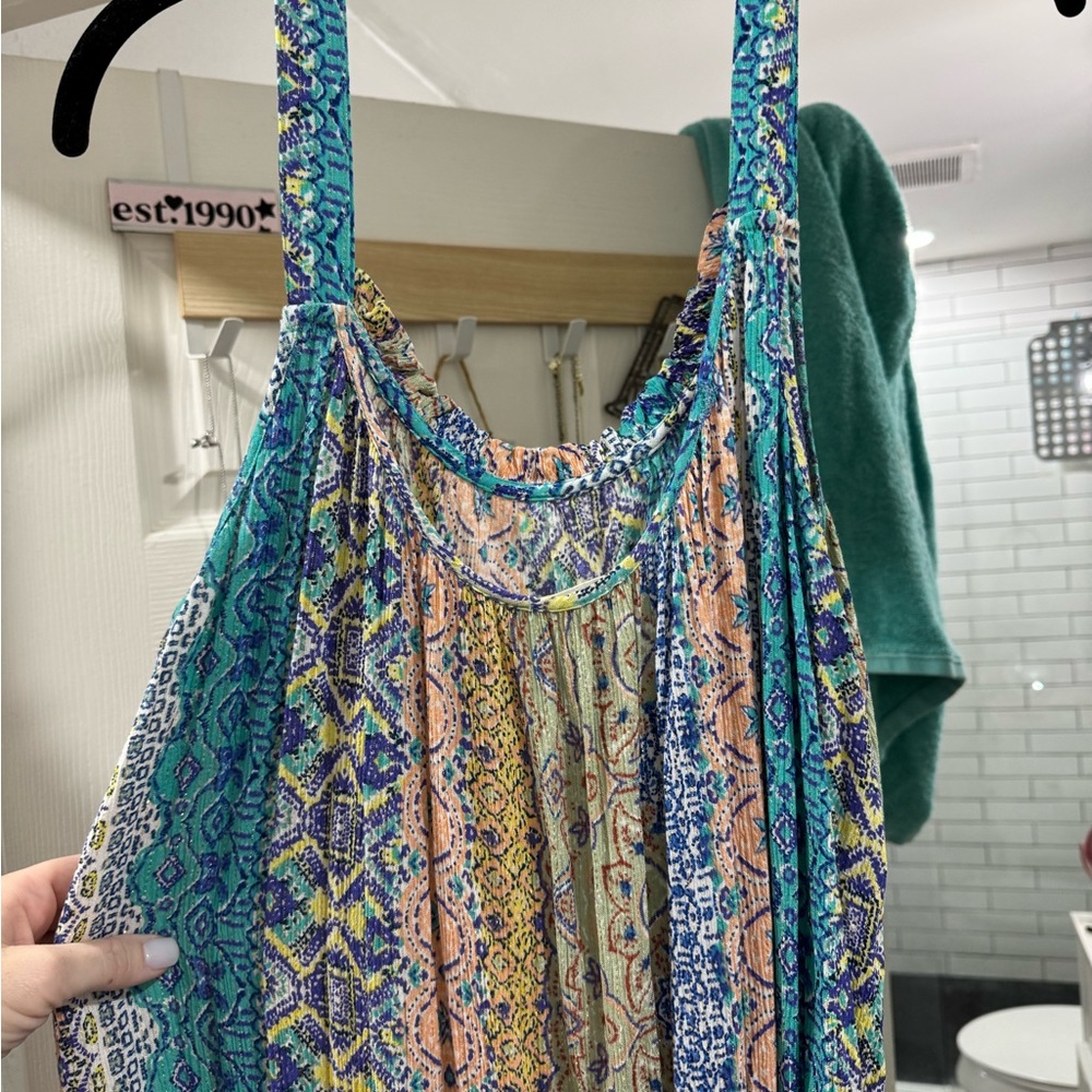 Lovestitch Multicolor Bohemian Maxi Dress - Picture 3 of 5